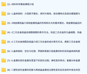 中南大学 材料科学基础（郑子樵版）柏振海97课时 含课件 高清 手机可看