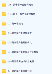 武汉理工大学 产业经济学（赵玉林4版）汪芳36课时 含课件 高清 手机可看