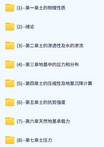 西南交通大学 土力学（马建林3版）崔凯61课时 高清 手机可看