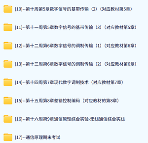 北京信息科技大学 通信原理（南利平3版）李学华46课时 含课件 高清 手机可看