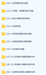 哈尔滨工业大学 模拟电子技术基础（王淑娟版）68讲 含课件 高清 手机可看