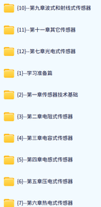 南京工业大学 传感器技术（王化祥版）王轶卿33课时 含课件 高清 手机可看