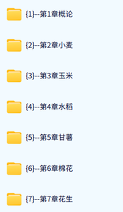 山东农业大学 作物栽培学（于振文版）李向东72课时 含课件、试卷、资源 手机可看