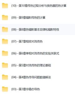 郑州大学 传热学 吴金星 88讲 高清 带课件（手机可看）