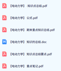 专业课《电动力学》试题及答案+知识点+重点笔记
