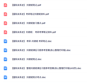 刘德斌《国际关系史》复习重点+考研笔记+课后习题及答案