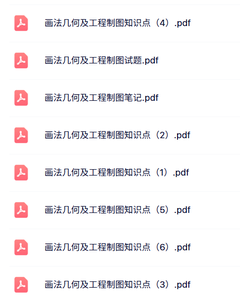 专业课《画法几何及工程制图》知识点+重点笔记+试题及答案