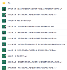 2026初级护师《内科护理学》讲义资料+名师精讲课程