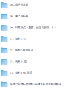 2026年高级经济师《工商》 历年真题+视频讲解+电子资料