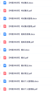 专业课《中医外科学》知识点+重点笔记+试题及答案