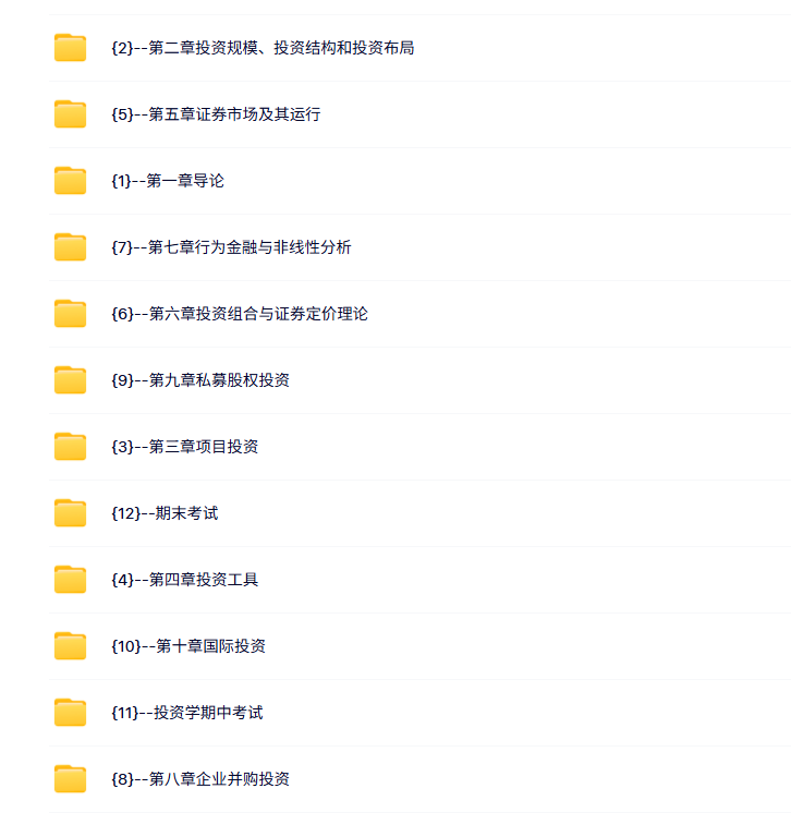 河北经贸大学 投资学（陈尊厚2版）王晓翌31时 含课件 高清 手机可看
