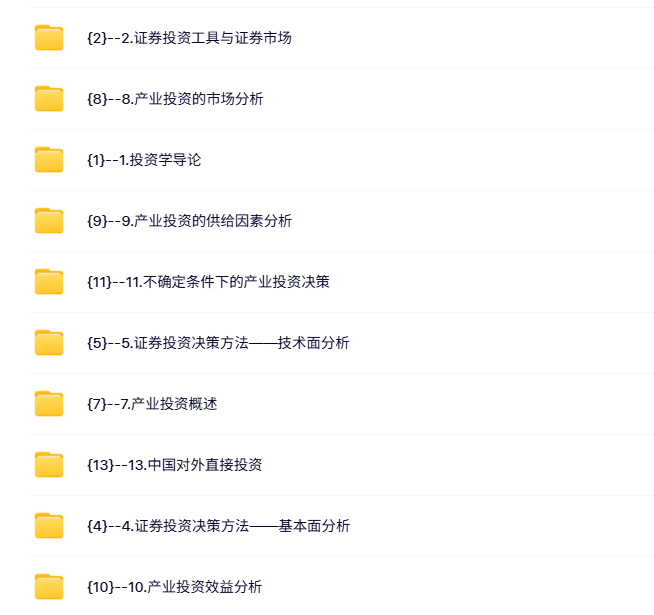 中南财经政法大学 投资学（张中华）第4版 59课时 高清 手机可看