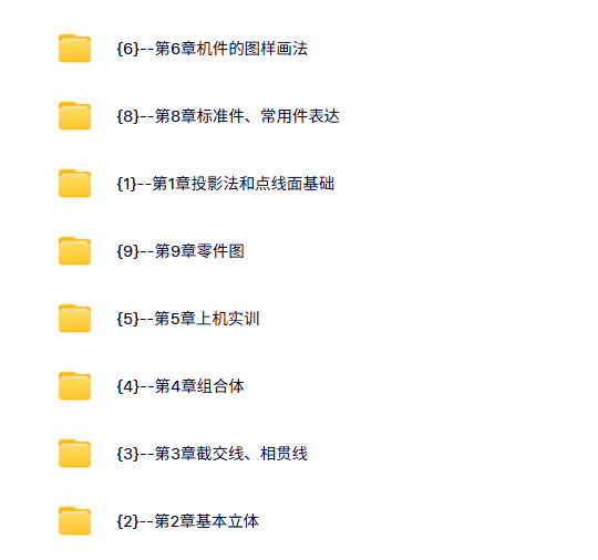 大连理工大学 王殿龙 画法几何及工程制图 PPT教学课件 视频教程讲解